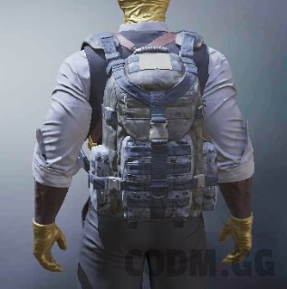 Backpack Ruptured Steel, Rare camo in Call of Duty Mobile