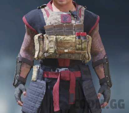 Clothing Ronin's Chestpiece, Epic camo in Call of Duty Mobile