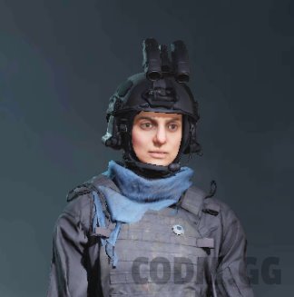 Headgear Jinn's Helmet, Epic camo in Call of Duty Mobile