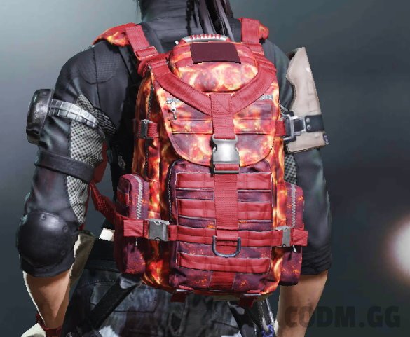 Backpack Rose Cinder, Rare camo in Call of Duty Mobile
