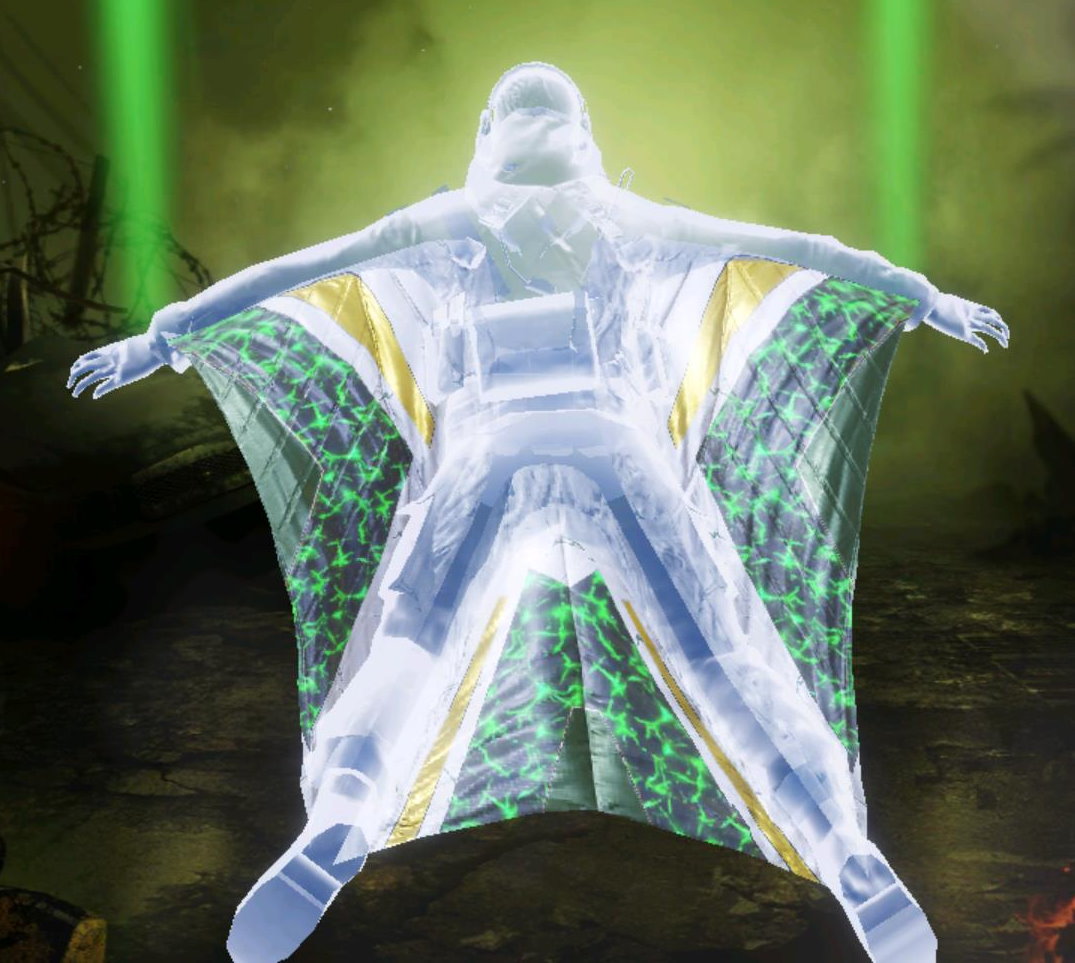 Wingsuit Radioactive, Rare camo in Call of Duty Mobile