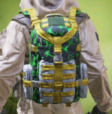 Backpack Radioactive, Rare camo in Call of Duty Mobile