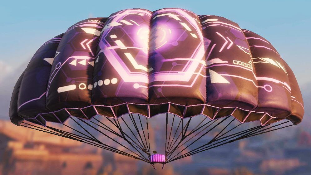 Parachute Irradiated Amethyst, Rare camo in Call of Duty Mobile