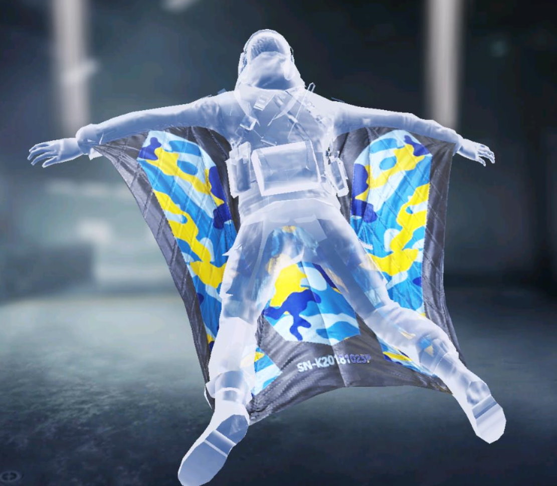 Wingsuit Blue Camo, Uncommon camo in Call of Duty Mobile