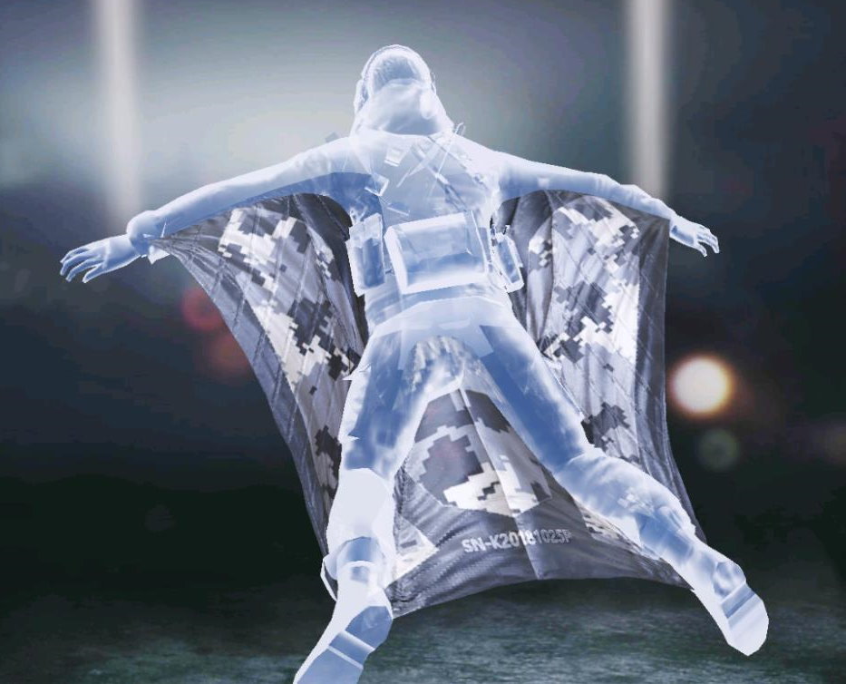 Wingsuit Arctic Digital, Uncommon camo in Call of Duty Mobile