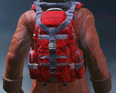 Backpack Brushed Red, Uncommon camo in Call of Duty Mobile