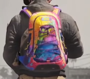Backpack Color Burst, Rare camo in Call of Duty Mobile