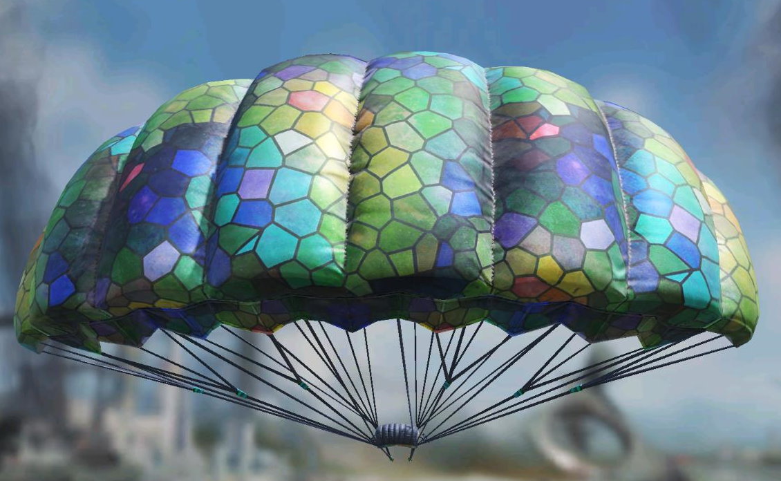 Parachute Stained Glass, Uncommon camo in Call of Duty Mobile