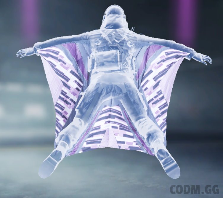 Wingsuit Purple Prism, Rare camo in Call of Duty Mobile