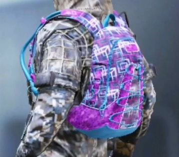 Backpack Cubic Illusion, Rare camo in Call of Duty Mobile