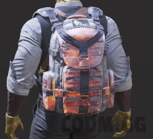 Backpack Heat Stroke, Epic camo in Call of Duty Mobile
