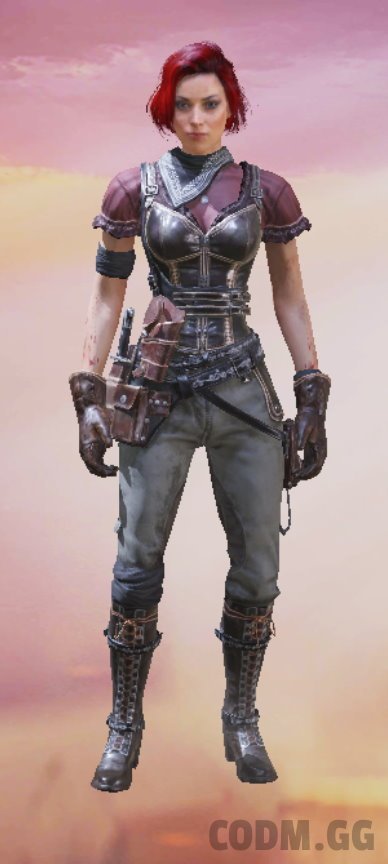 Scarlett Rhodes - Carmine, Epic Soldier in Call of Duty Mobile