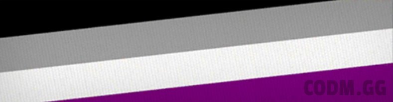 Asexual Pride, Rare Calling Card in Call of Duty Mobile