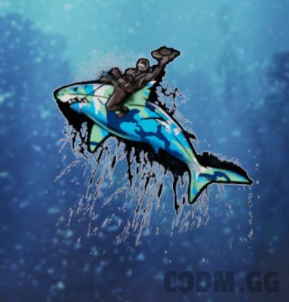 Shark Rodeo, Rare Spray in Call of Duty Mobile