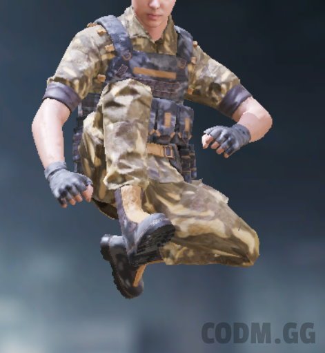 Flying Kick, Rare Emote in Call of Duty Mobile