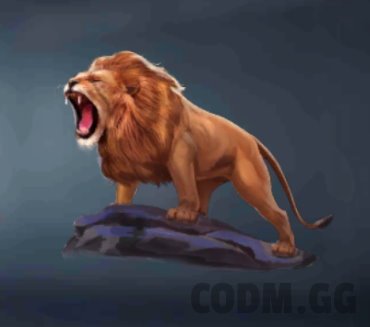 Lion, Rare Sticker in Call of Duty Mobile