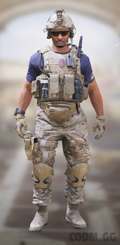 Griggs - Sarge, Epic Soldier in Call of Duty Mobile