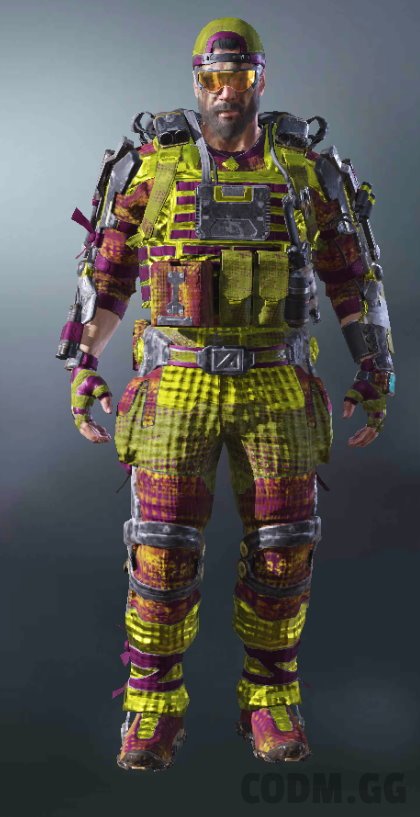 Nomad - Colorweave, Rare Soldier in Call of Duty Mobile