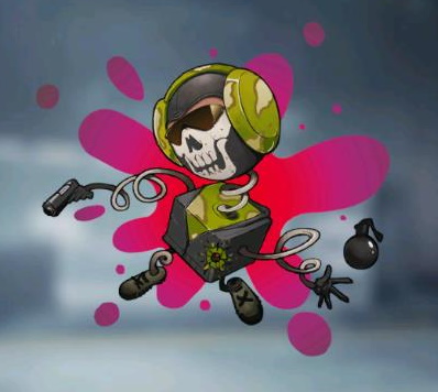 Spray - Ghost Toy, Rare Spray in Call of Duty Mobile