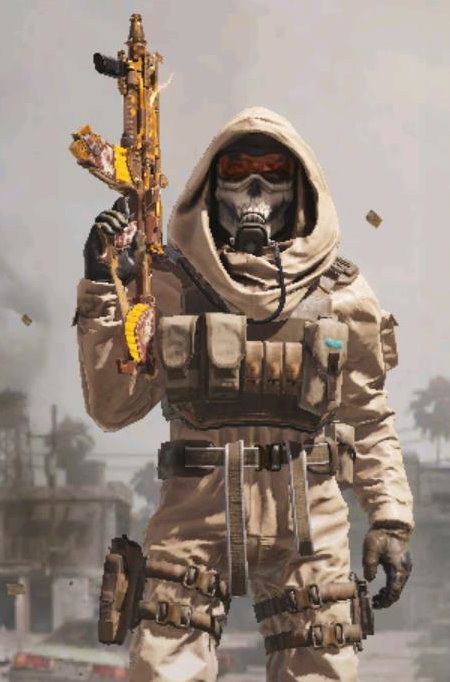Ghost - Hazmat, Epic Soldier in Call of Duty Mobile