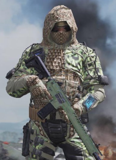 Special Ops 5 - Monster Green, Uncommon Soldier in Call of Duty Mobile