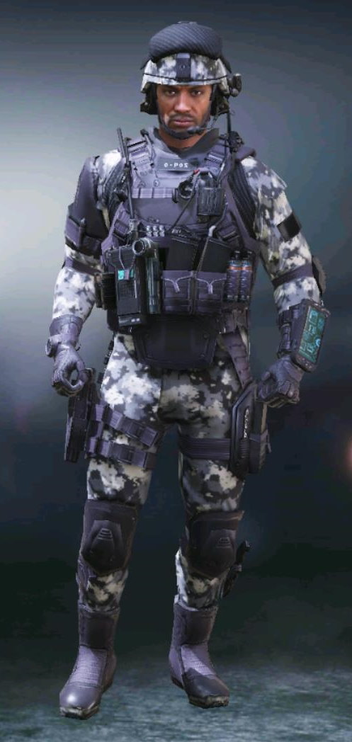 Captain - Arctic Blizzard, Rare Soldier in Call of Duty Mobile
