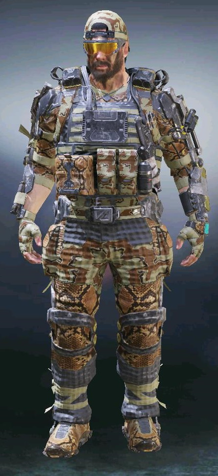 Nomad - Wild Snake, Rare Soldier in Call of Duty Mobile