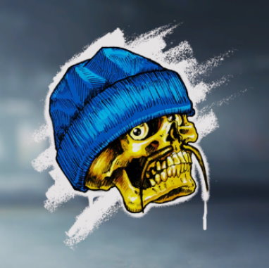 Spray - Skull Cap, Rare Spray in Call of Duty Mobile