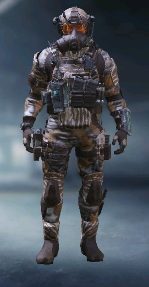 Elite PMC - Woodland, Rare Soldier in Call of Duty Mobile