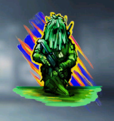 Spray - Ghillie Warrior, Epic Spray in Call of Duty Mobile