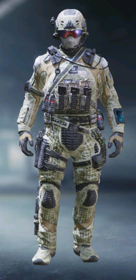 Special Ops 1 - Fiber Mesh, Rare Soldier in Call of Duty Mobile
