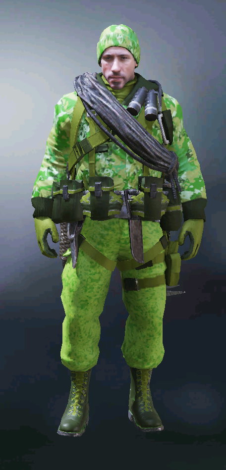 Terrance Brooks - Green Terror, Rare Soldier in Call of Duty Mobile