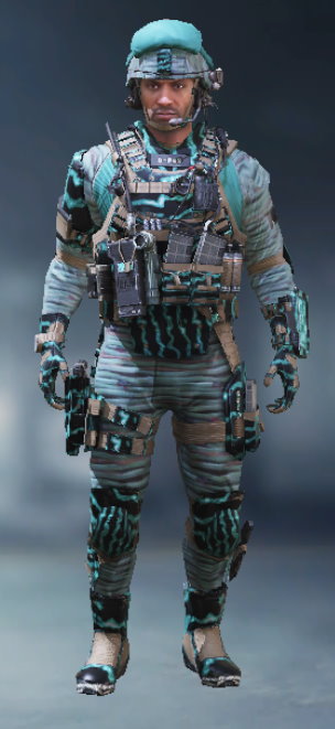 Captain - Crossed Cables, Rare Soldier in Call of Duty Mobile