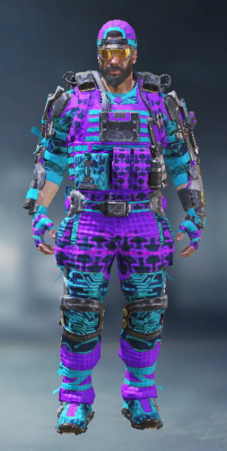 Nomad - Cyberline, Rare Soldier in Call of Duty Mobile