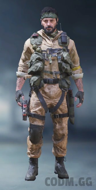 Frank Woods, Epic Soldier in Call of Duty Mobile