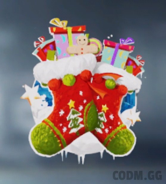 Spray - Holiday Stocking, Rare Spray in Call of Duty Mobile