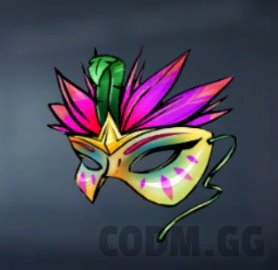 Carnival Mask, Rare Sticker in Call of Duty Mobile