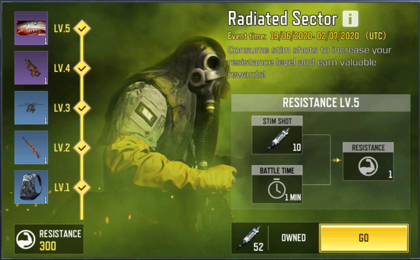 Radiated Sector guide