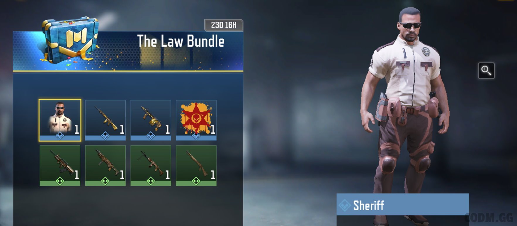 Two new bundles have been released, bringing back Sheriff