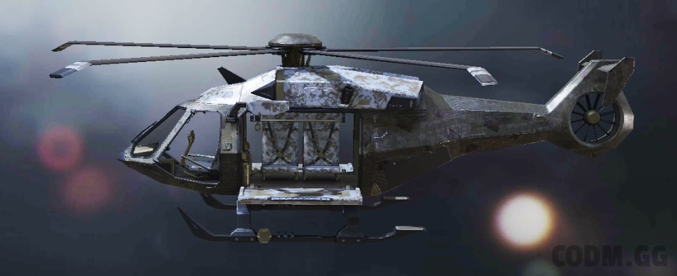Helicopter Ruptured Steel, Rare camo in Call of Duty Mobile