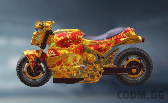 Motorcycle Bombastic, Rare camo in Call of Duty Mobile