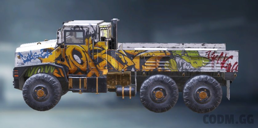 Cargo Truck Graffiti, Epic camo in Call of Duty Mobile