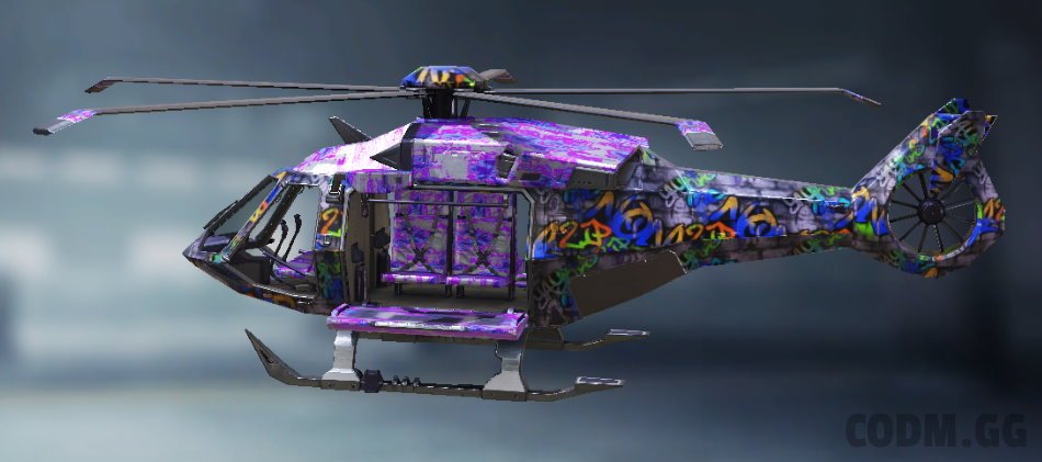 Helicopter Alleyway, Rare camo in Call of Duty Mobile