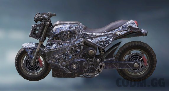 Motorcycle E-Waste, Uncommon camo in Call of Duty Mobile