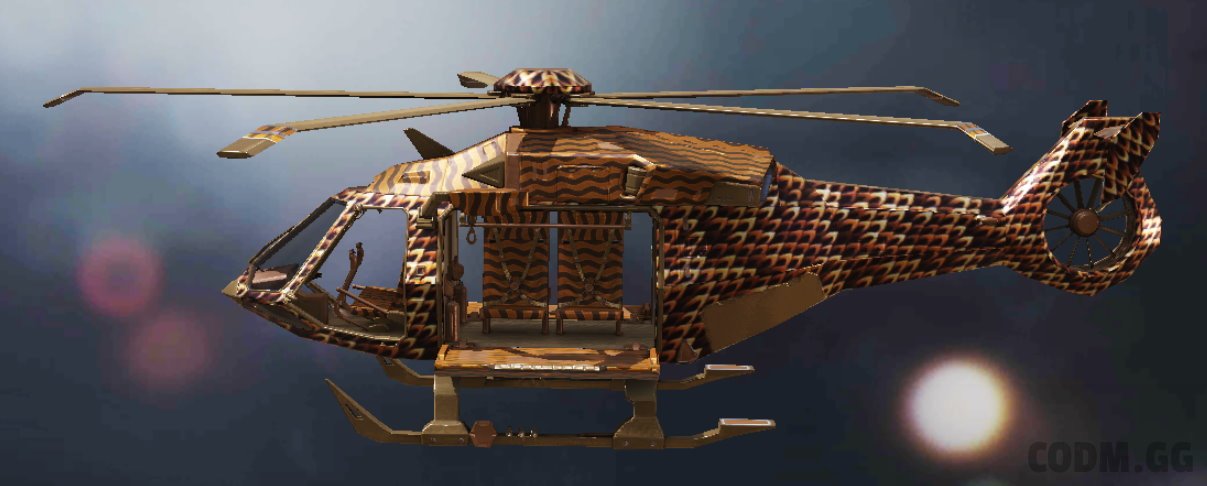 Helicopter Side Scale, Rare camo in Call of Duty Mobile