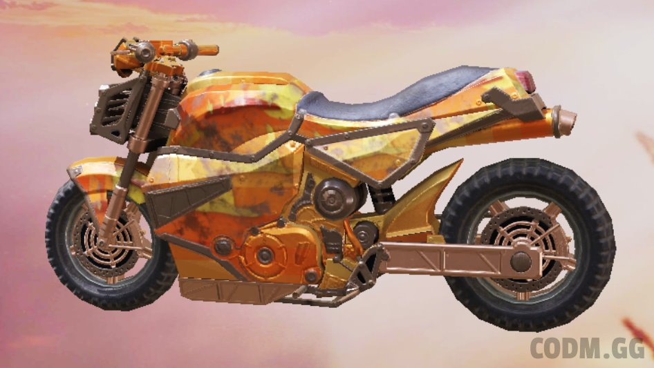 Motorcycle Desert Sunset, Rare camo in Call of Duty Mobile