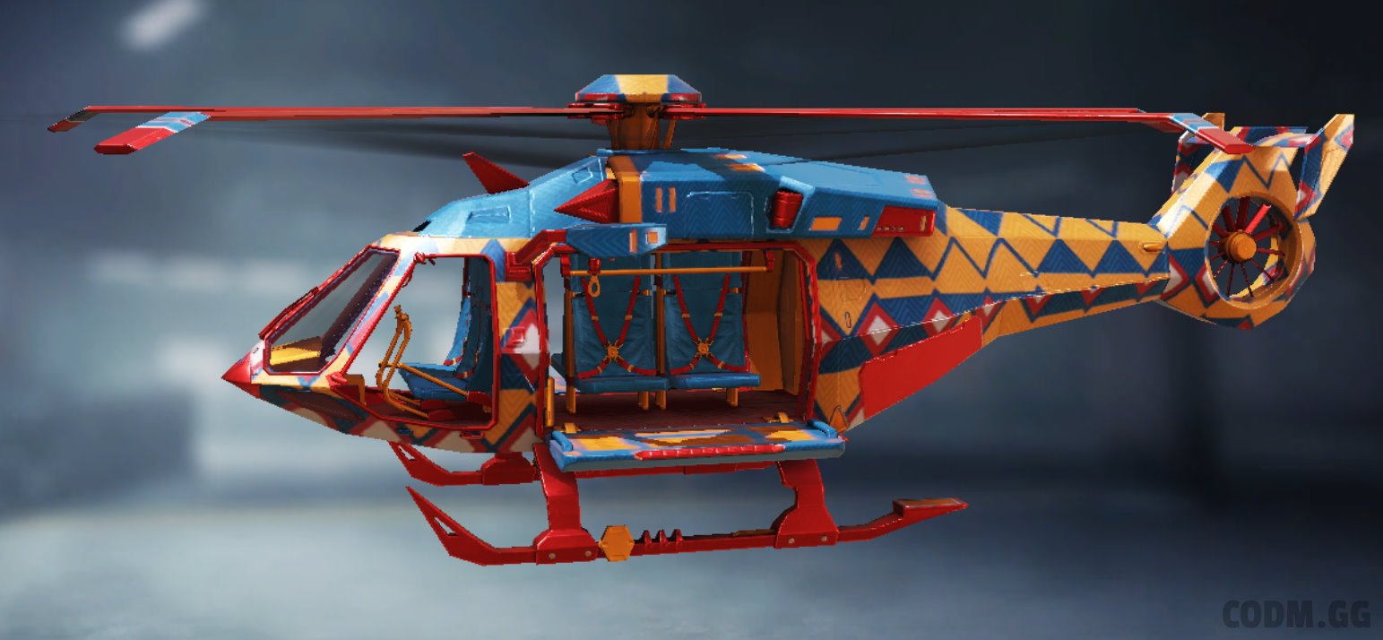 Helicopter Artisan, Rare camo in Call of Duty Mobile