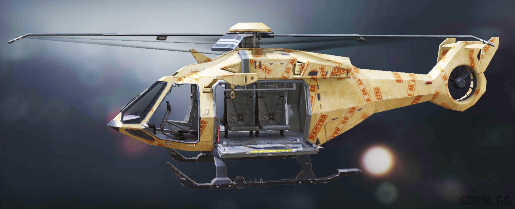 Helicopter Wanted, Uncommon camo in Call of Duty Mobile