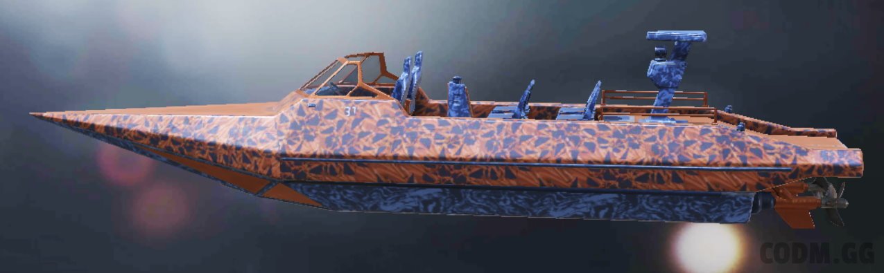 Boat Iron Hunter, Rare camo in Call of Duty Mobile