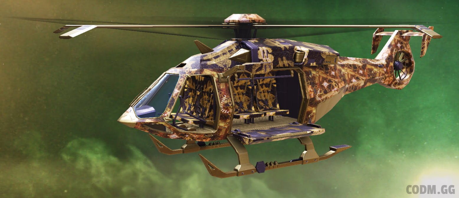 Helicopter Clout, Rare camo in Call of Duty Mobile